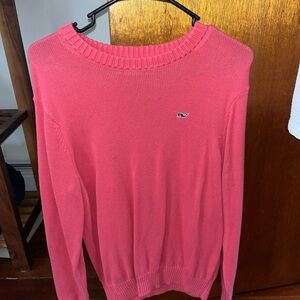 Vineyard Vines Women's Coral Crew Neck Sweater